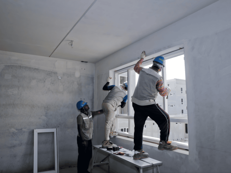 Instalação de Esquadrias de Alumínio